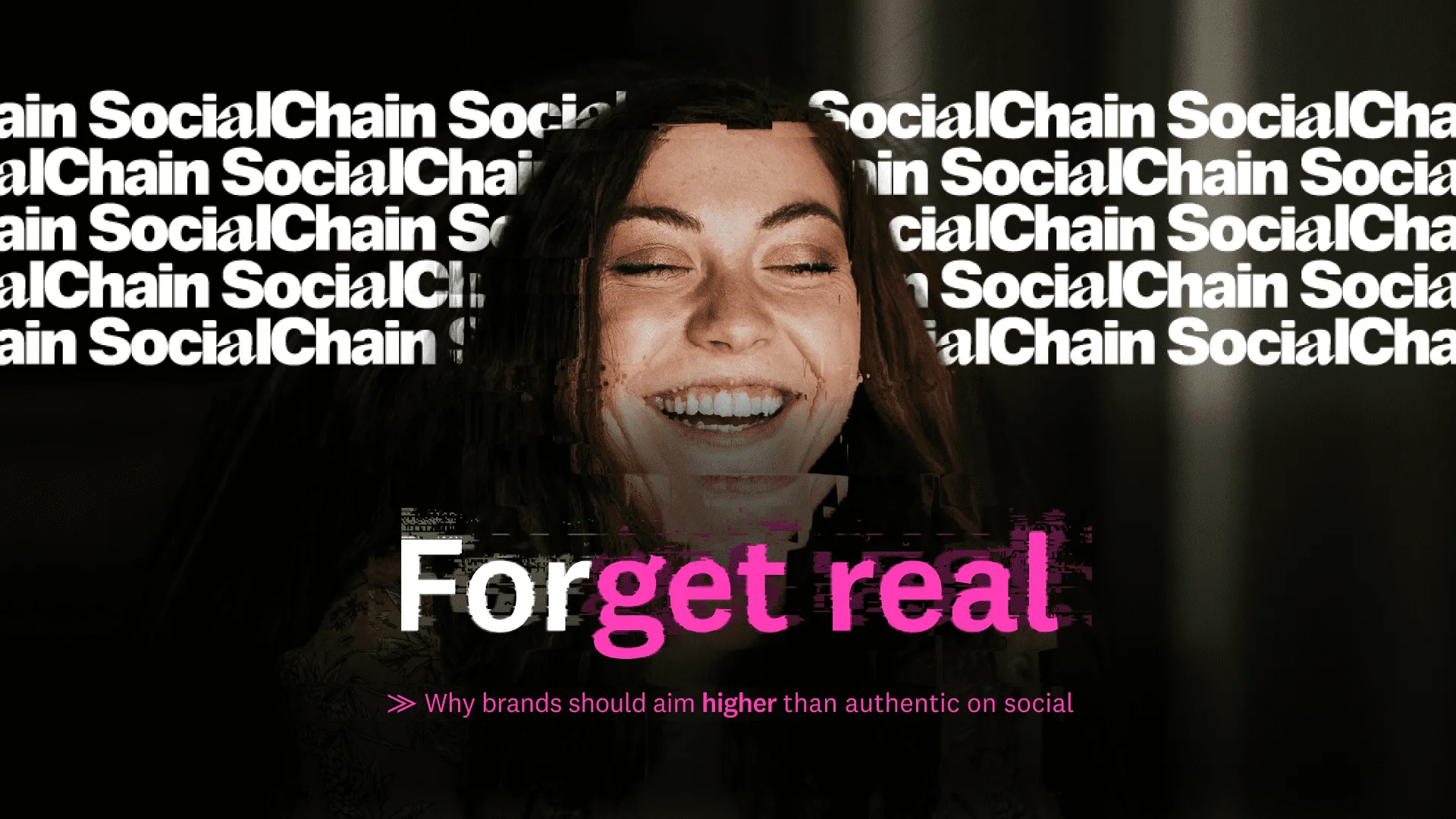 SocialChain website screenshot