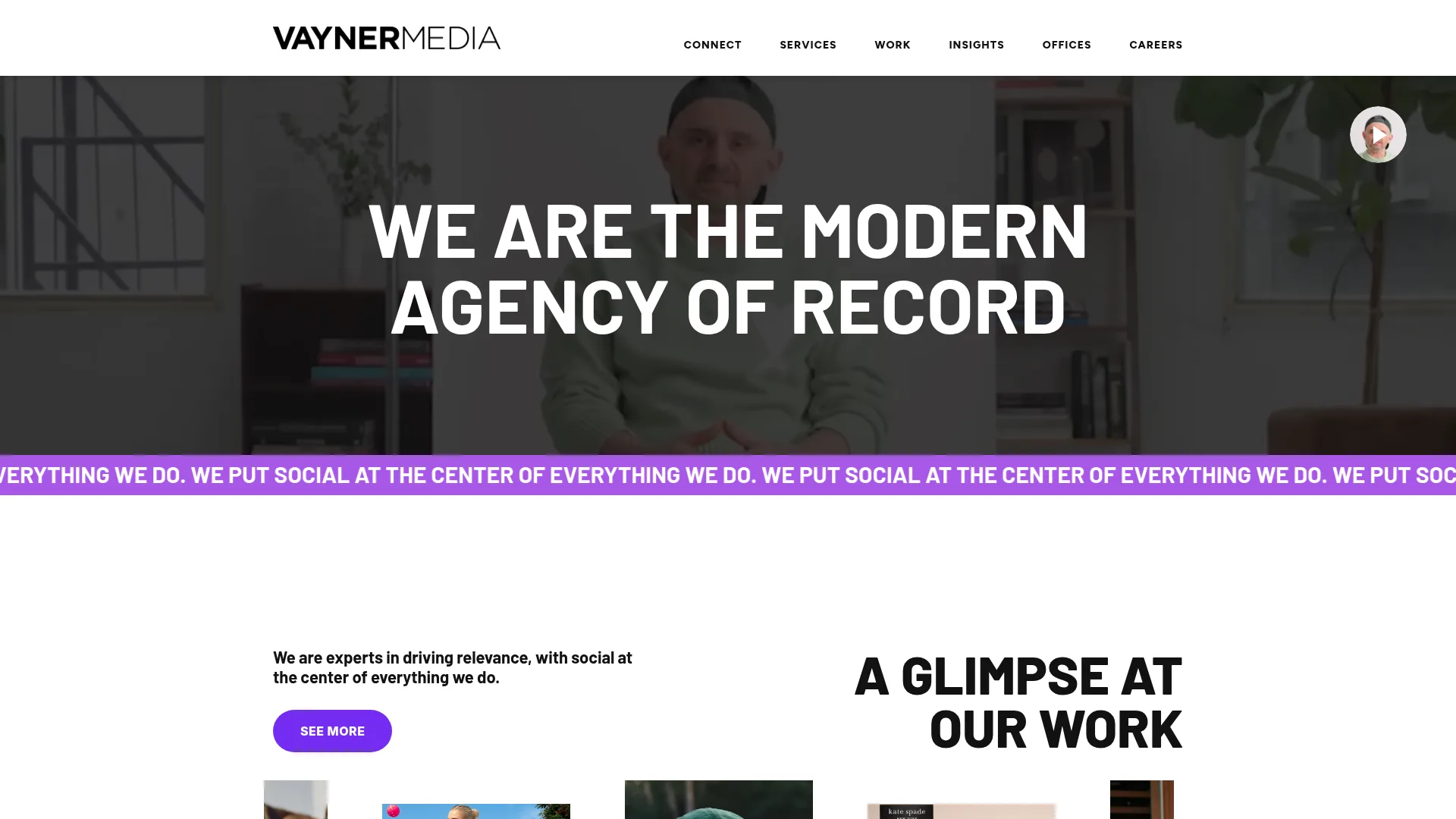 VaynerMedia website screenshot