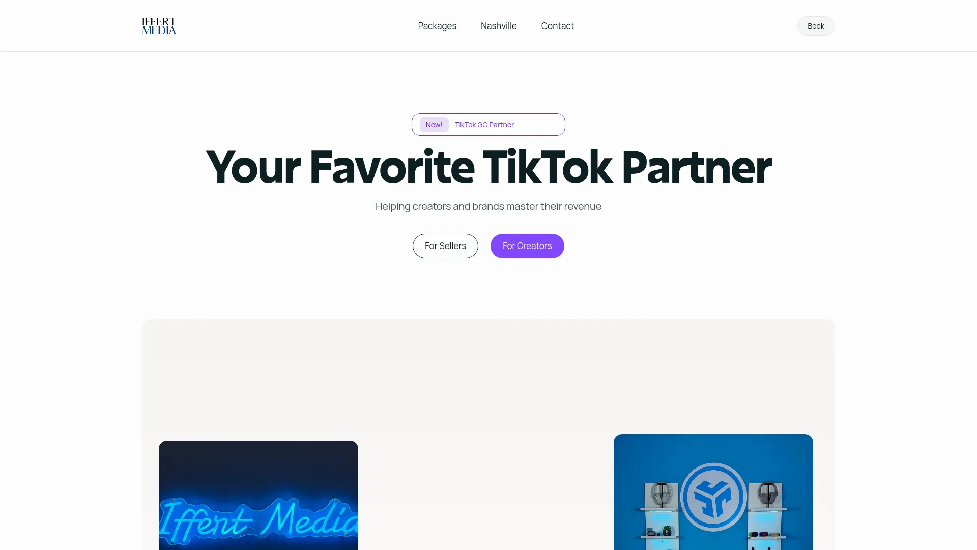 Iffert Media website screenshot