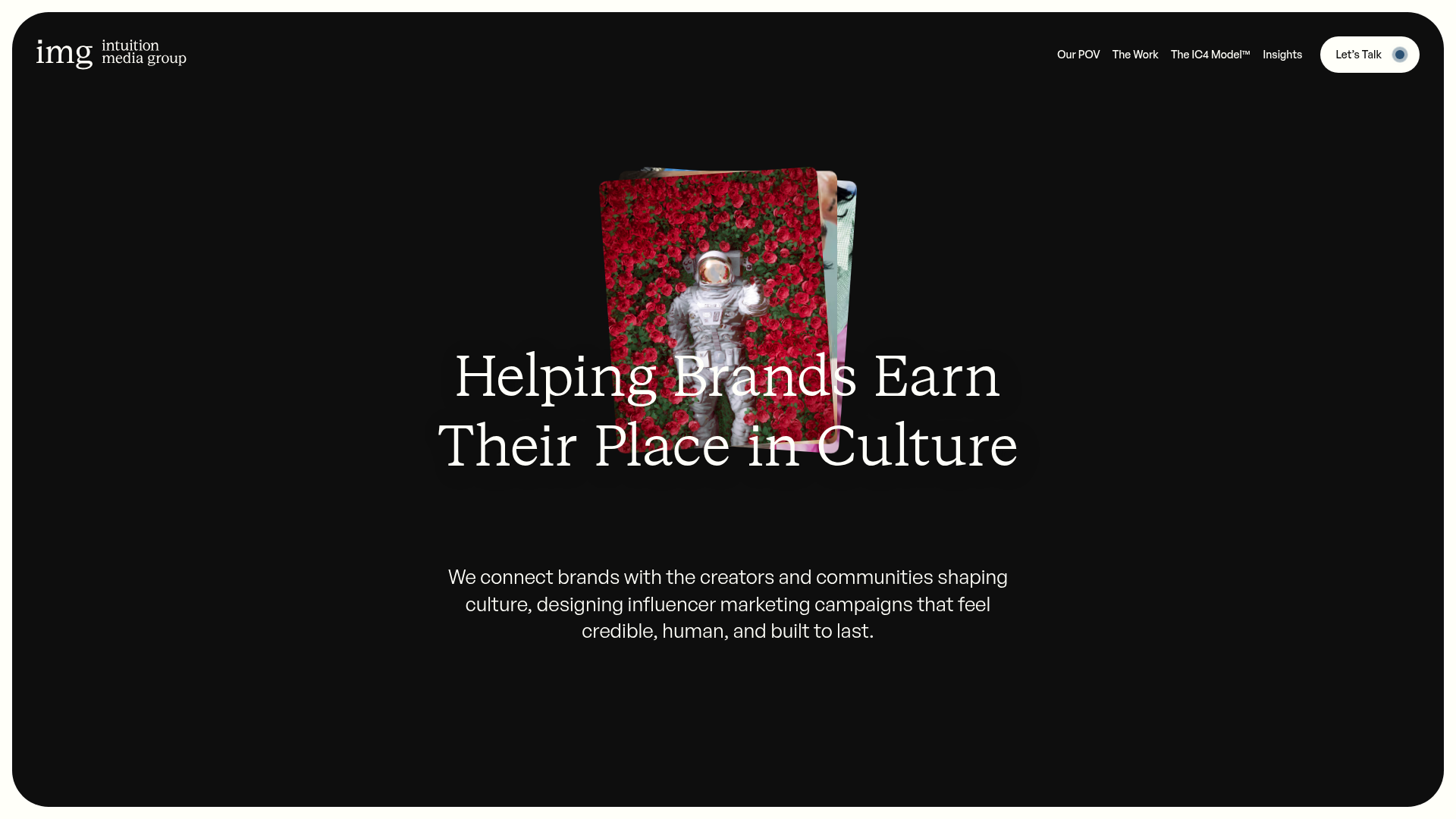 Intuition Media Group website screenshot