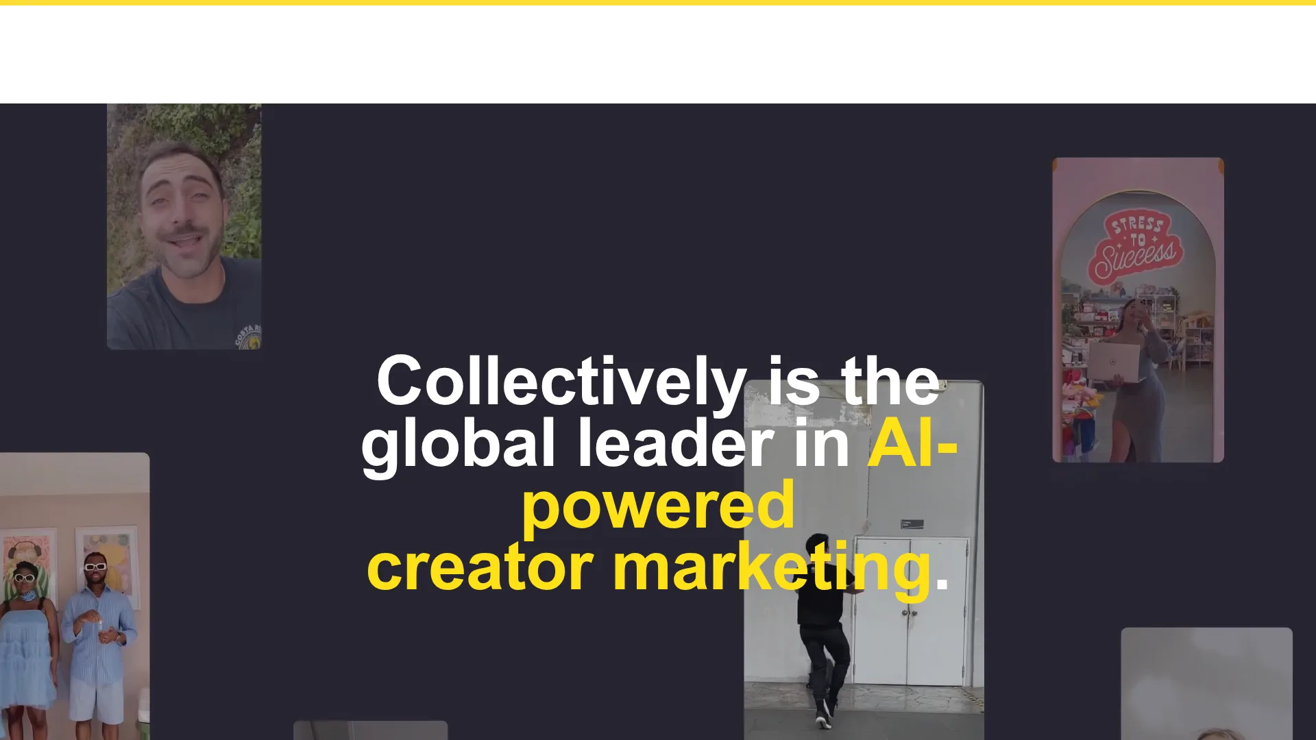 Collectively website screenshot