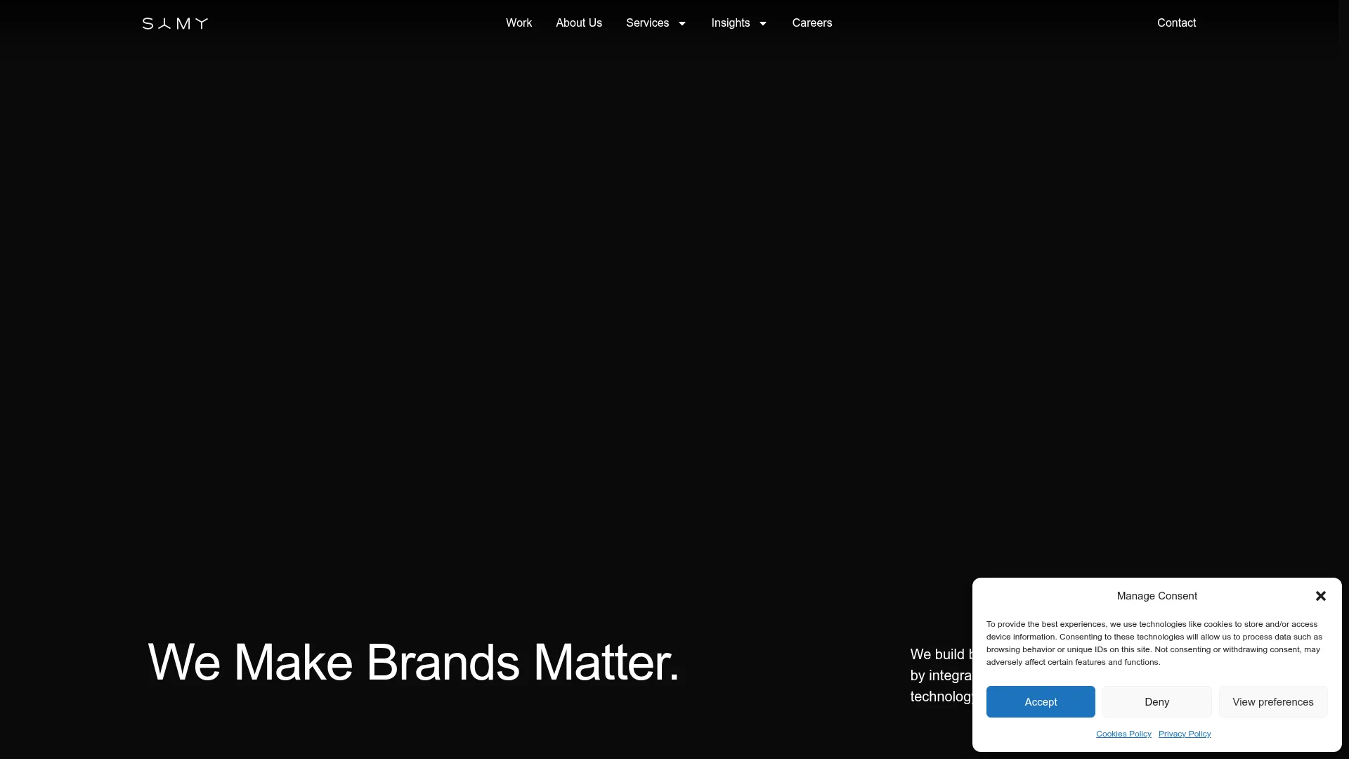 SAMY UK website screenshot