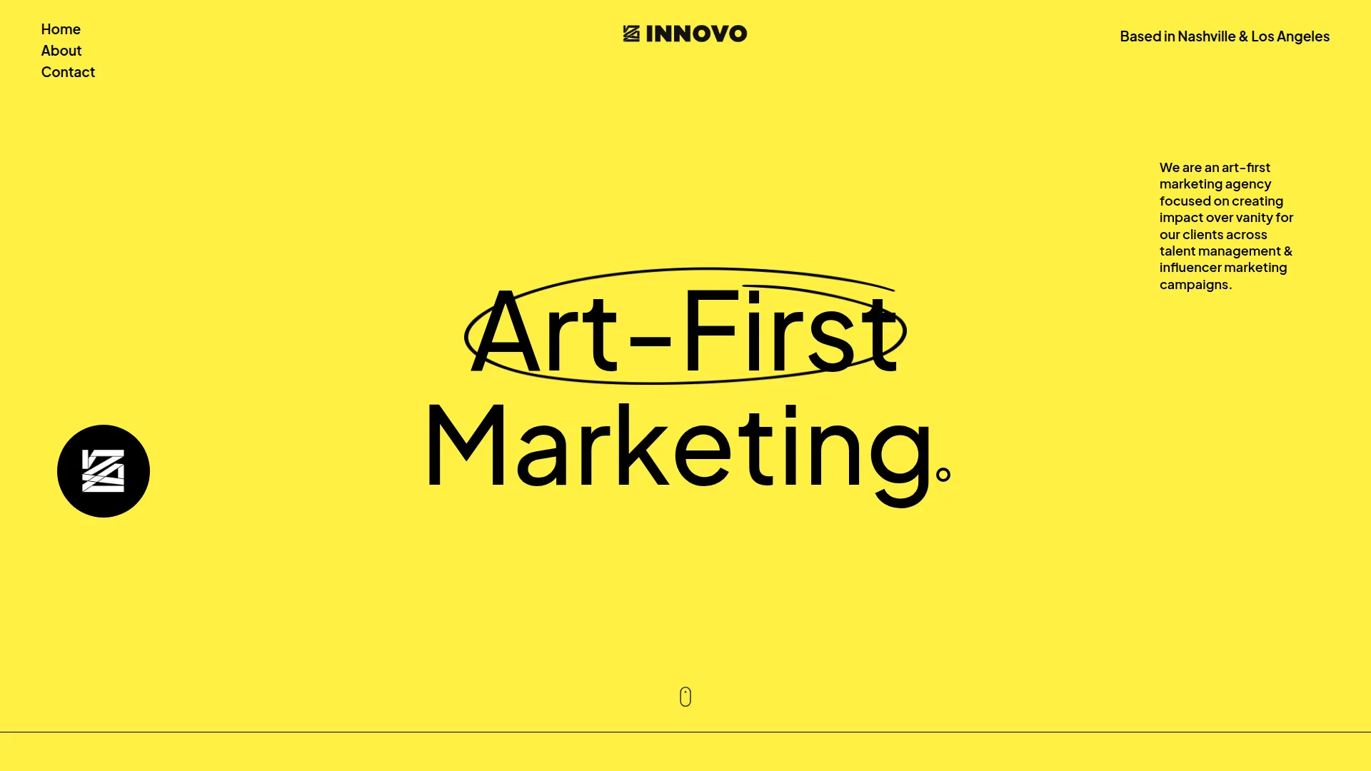 Innovo Management website screenshot